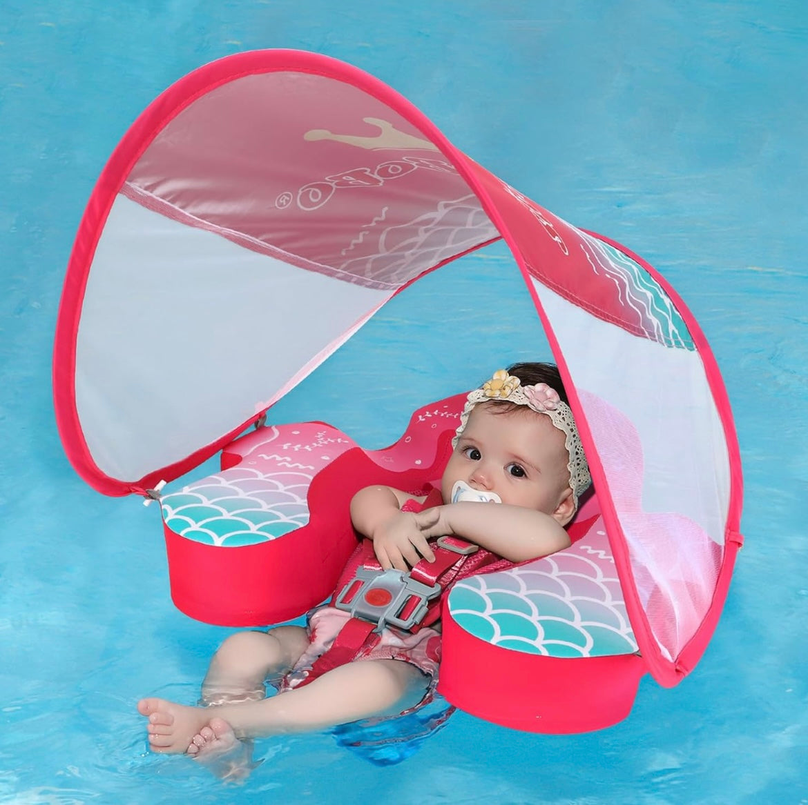 AquaBobo - Baby Float with Canopy