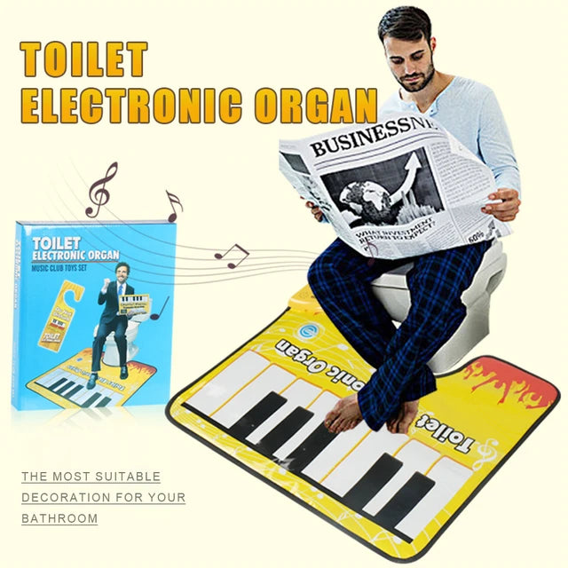 Toilet Piano Mat